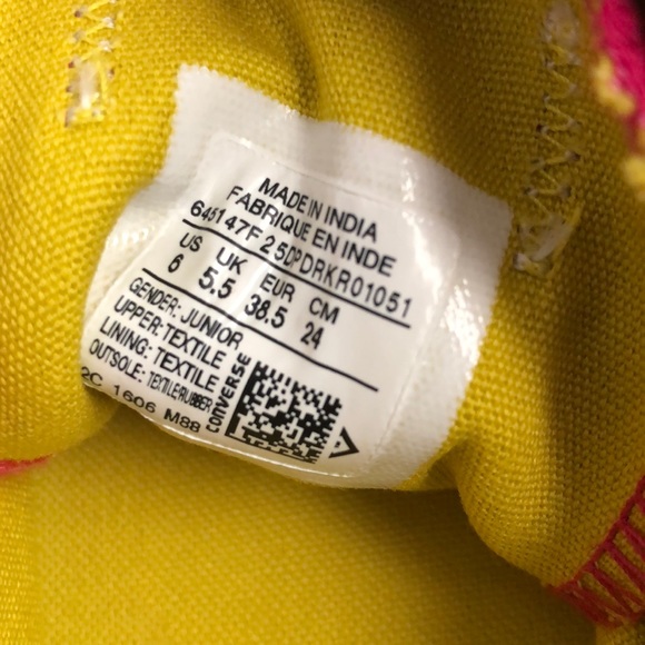 •nwt• multi-color converse — please look @ des.! - Picture 3 of 5